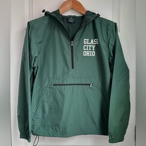 Toledo Glass City Green Windbreaker Jacket